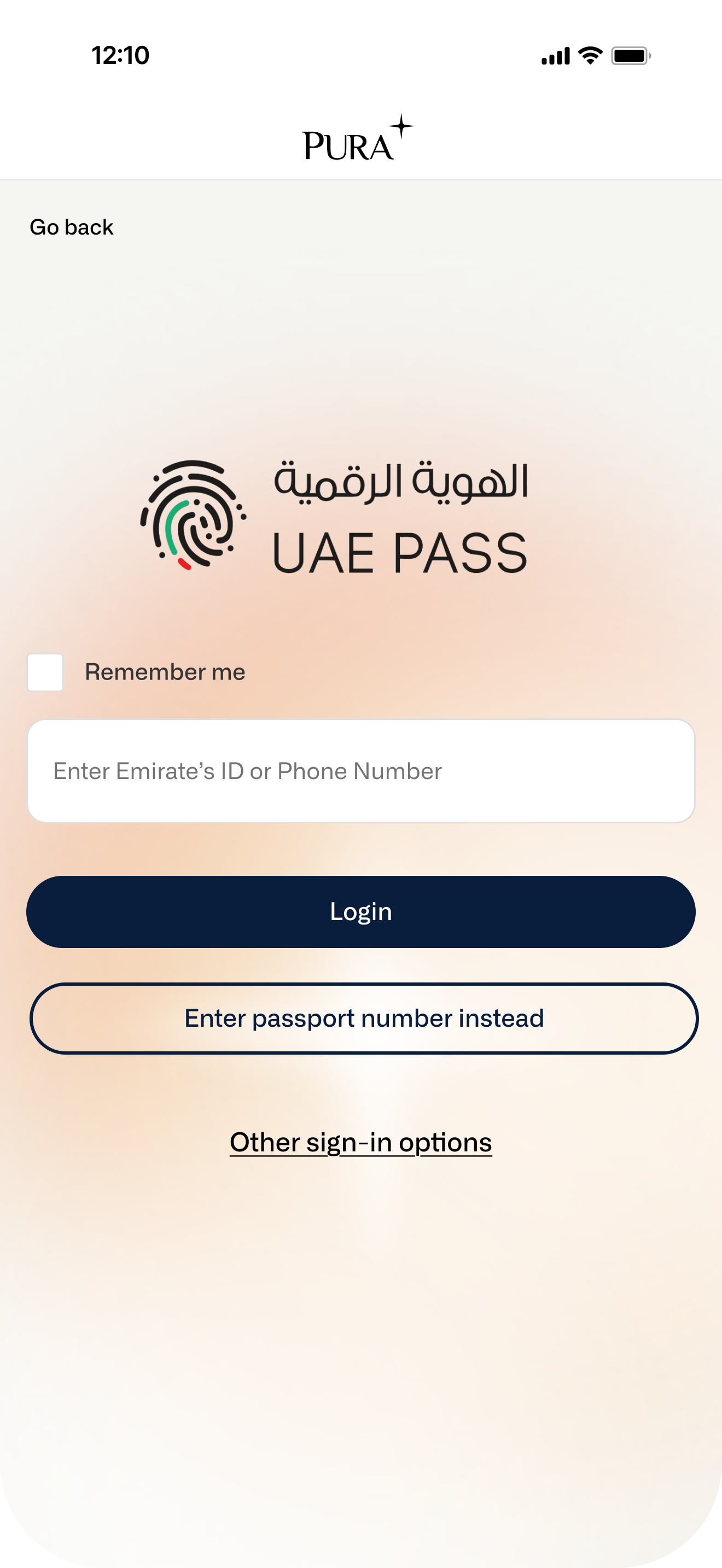 UAE PASS Login